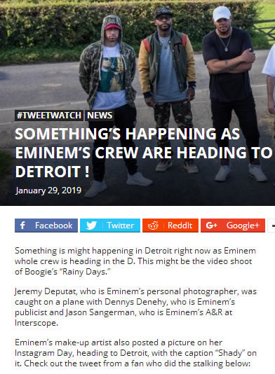 Eminem的团队大集结到底特律，这是要搞事情