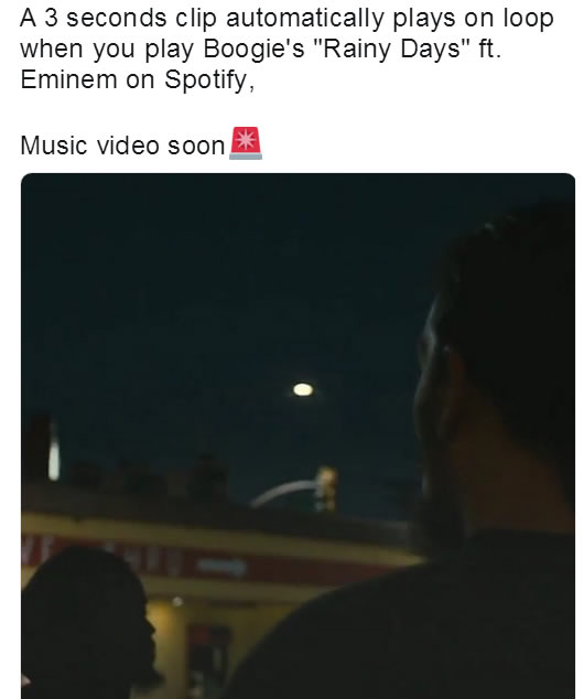 Eminem客串单曲Rainy Days MV应该即将放出