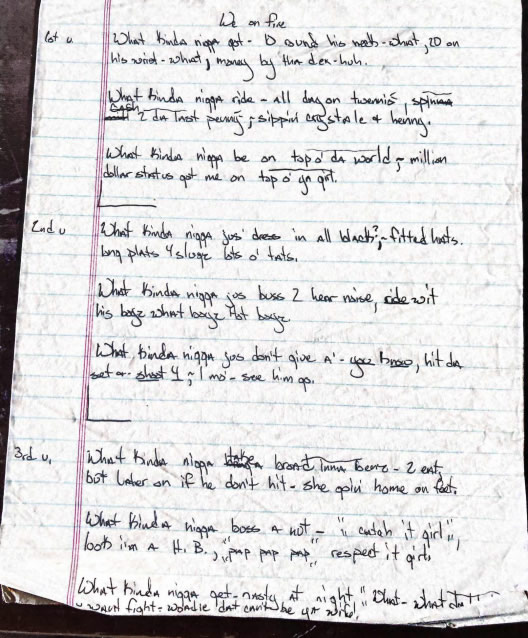 Lil Wayne的这本歌词创作原稿被上百万出售
