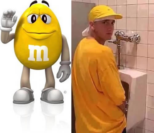 Eminem vs. M&M，一家人