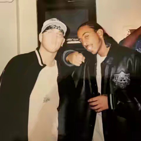 说唱明星/演员Ludacris最新IG上分享和Eminem的罕见老照片
