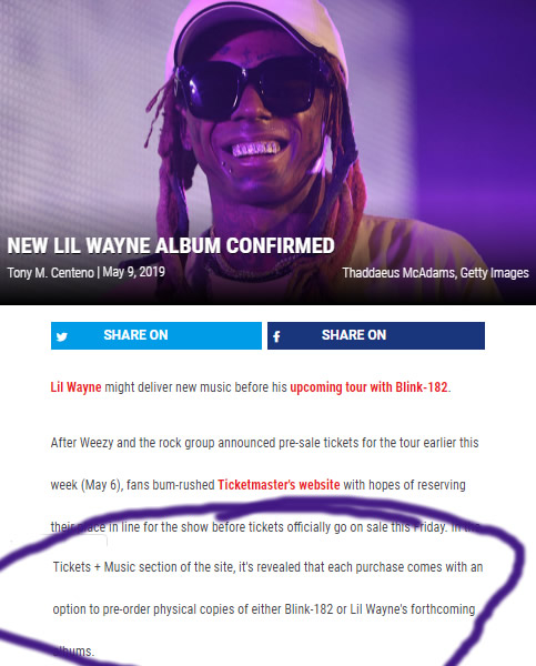 Lil Wayne新专辑确认..以含蓄的方式