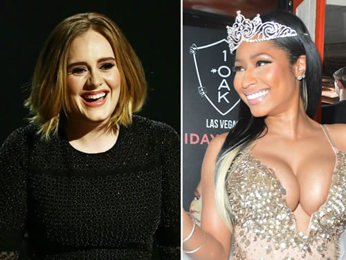 视频：Adele最新说唱Nicki Minaj在Kanye歌曲Monster上的Verse