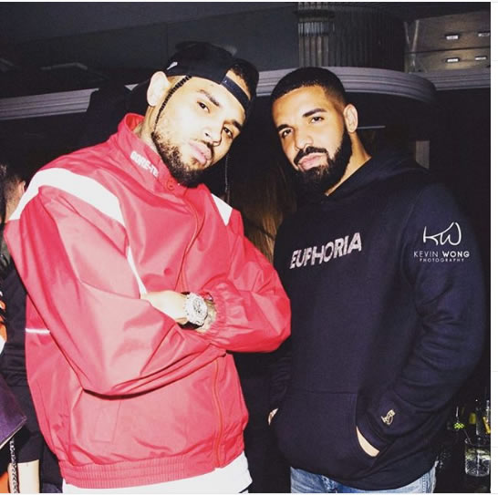 Chris Brown和Drake赢大了!!