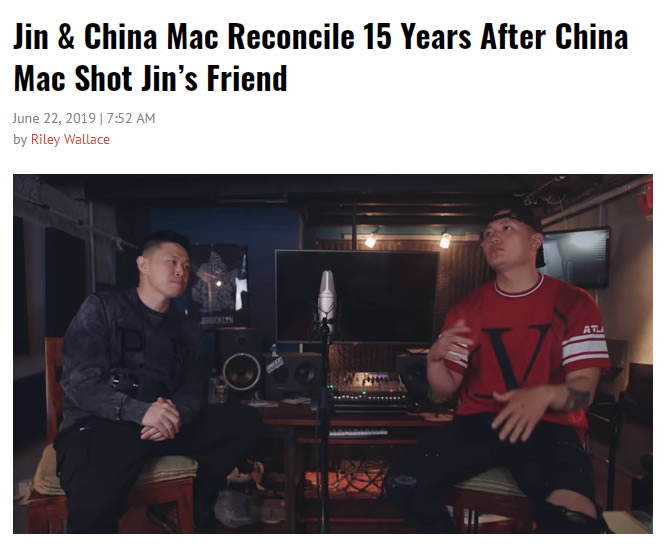 欧阳靖和China Mac15年后和解，恩怨始于15年前Mac的夜店枪击