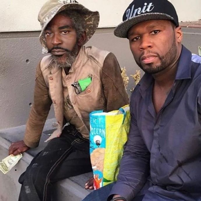 50 Cent 变老脸FaceApp把G Unit前成员Young Buck变老 (照片)