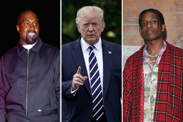 美国总统川普已经和Kanye West通过话，他公开声明要帮助ASAP Rocky..  