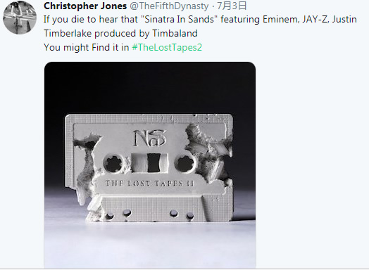 这是要炸锅吗？ Nas将联合Eminem，Jay Z，Justin Timberlake 合作新歌“Sinatra In Sands”?