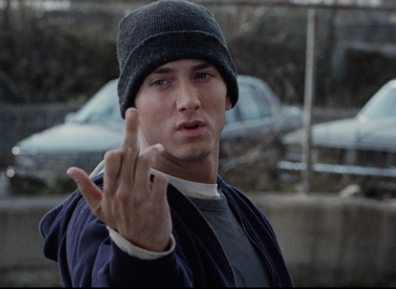 Eminem的电影8 Mile 八英里将重回Netflix，这句话对我影响很大