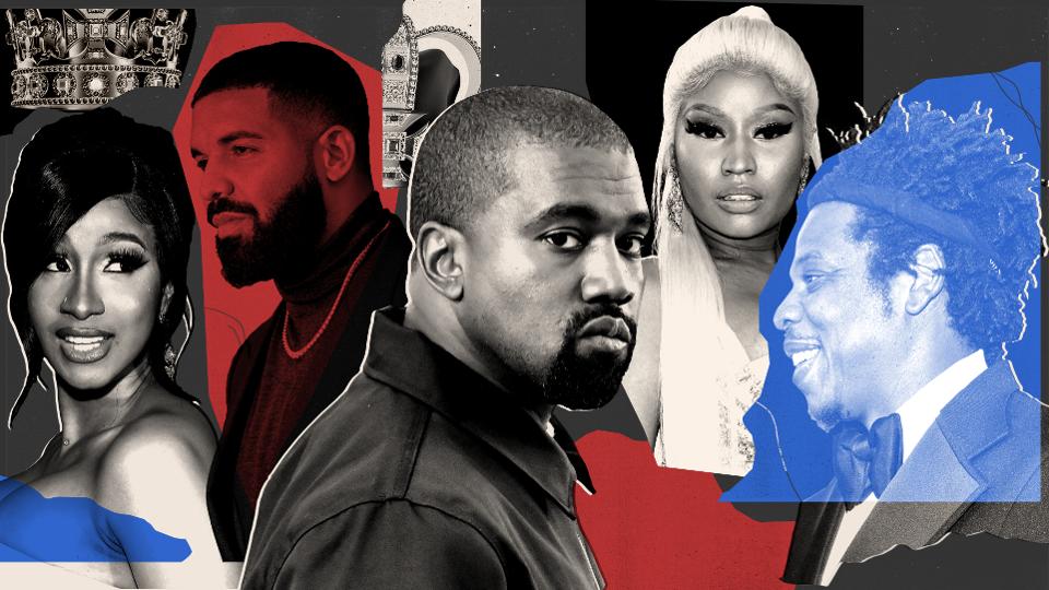 Kanye West, JAY Z, Drake & Eminem等进入2019年嘻哈收入榜单..（前20榜单）