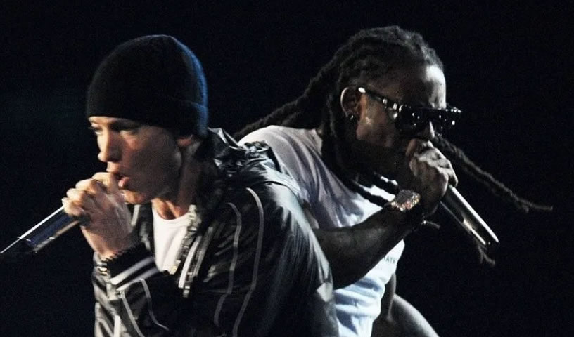 当Eminem阿姆遇到Lil Wayne