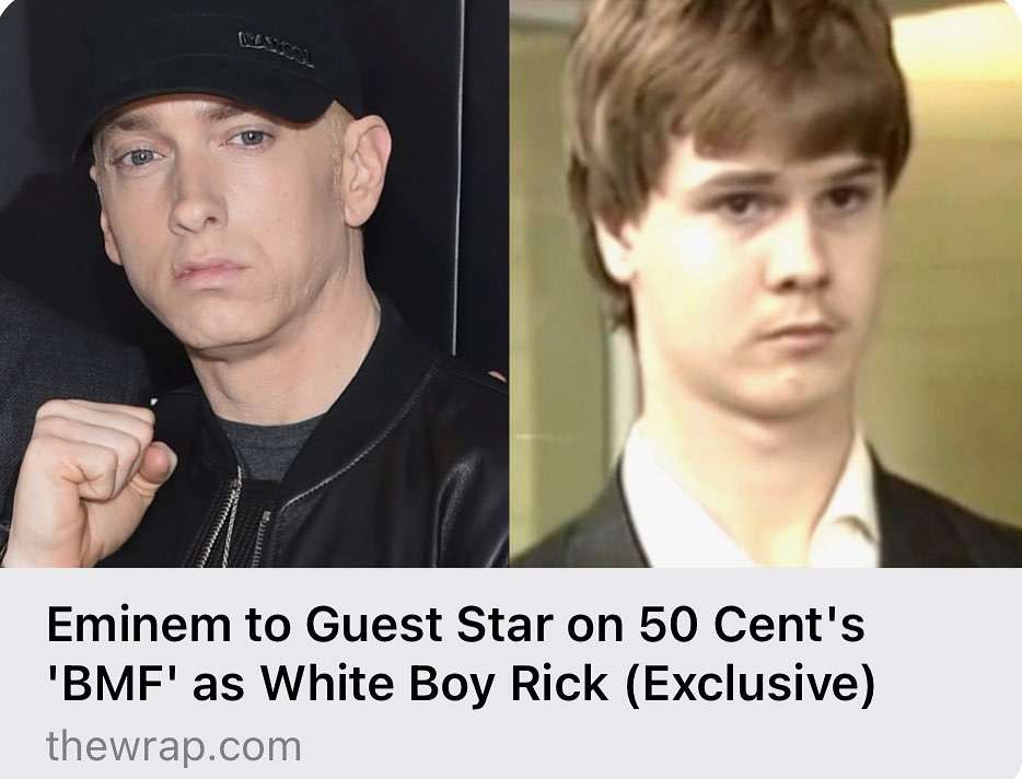 !!!! Eminem将加入50 Cent的犯罪题材美剧BMF