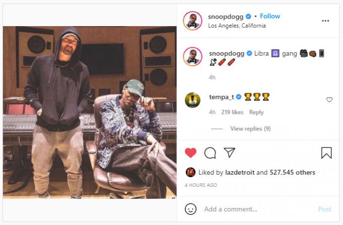 Eminem和Snoop Dogg的MV要来了吗？