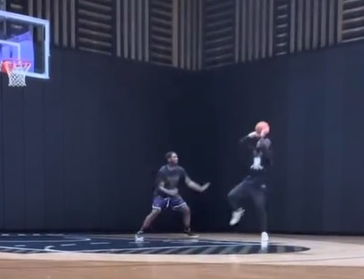 Drake最新篮球场秀球技，拍摄视频者赞不绝口