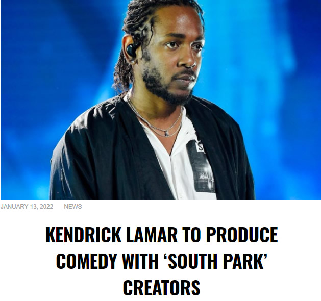 Kendrick Lamar的第一部电影，他正在制作一部喜剧..