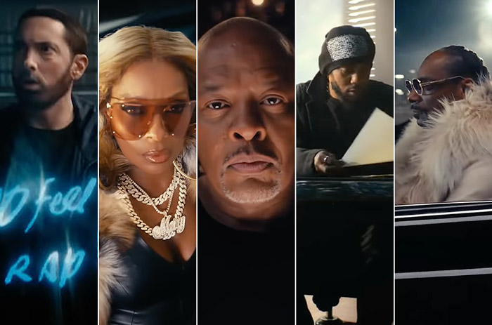 官方：Dr. Dre, Eminem, Kendrick, Snoop, Mary J. Blige超级碗中场秀预告片