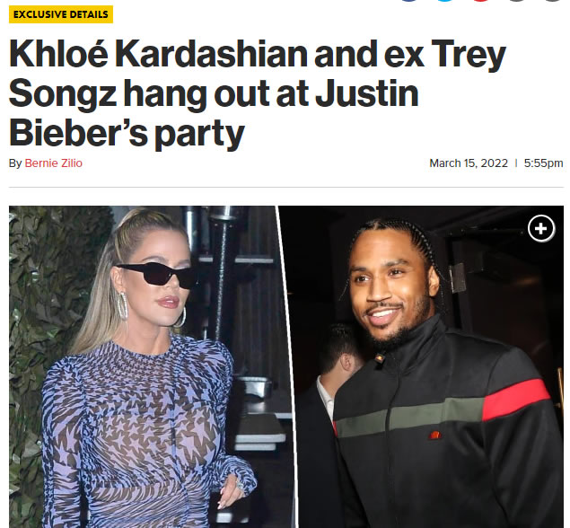 Khloé卡戴珊和Trey Songz又在一起？