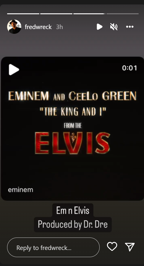 Eminem新歌试听，电影猫王Elvis原声带