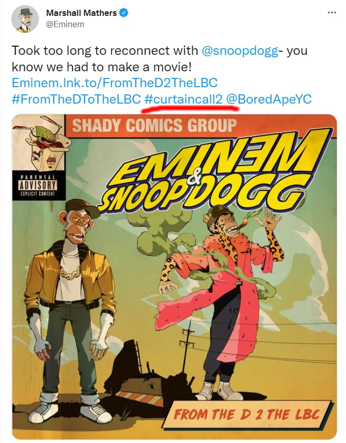 Eminem x Snoop Dogg联合歌曲From The D 2 The LBC, 暗示新专辑？