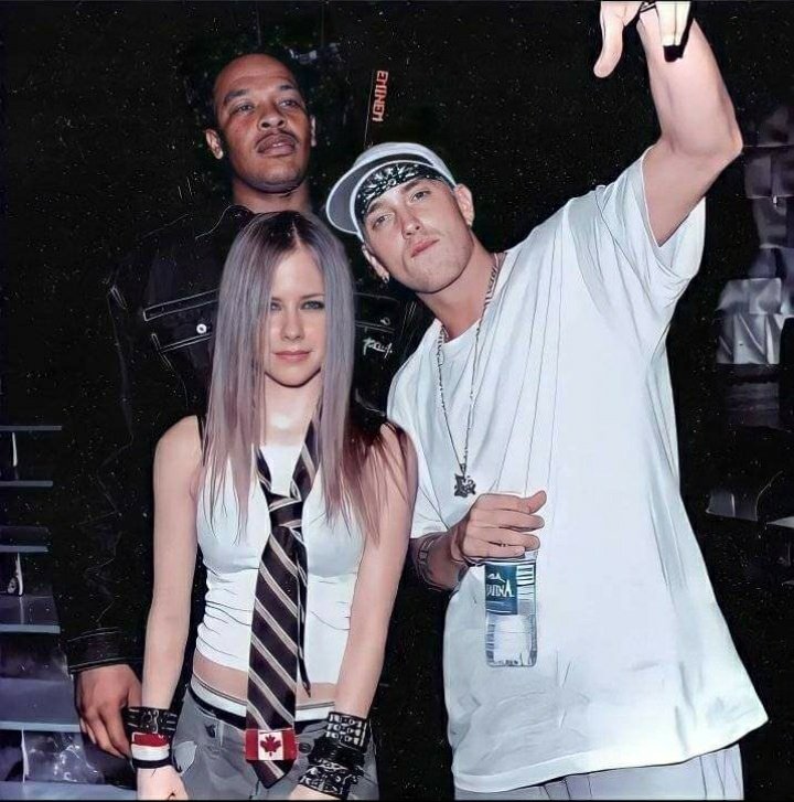 Eminem x 艾薇儿.. 好图