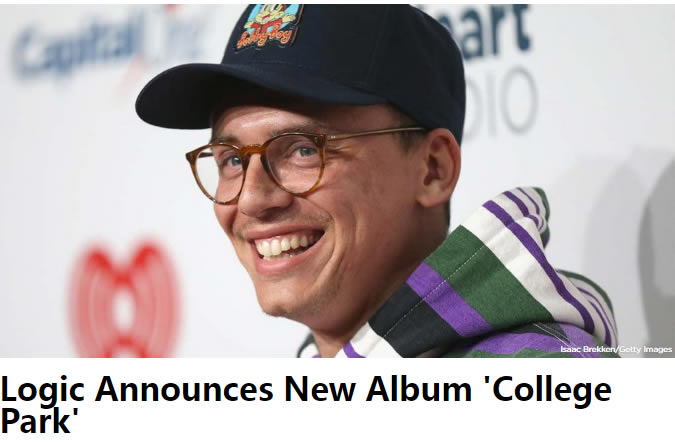 Logic宣布新专辑College Park