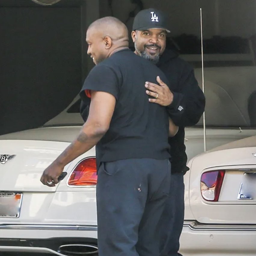 Kanye和Ice Cube和解，重新拥抱