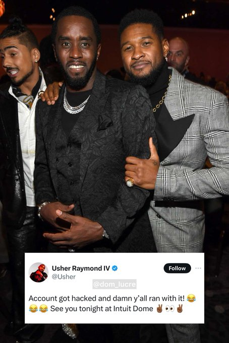 Diddy事件发酵，行业地震中..Usher, Pink连忙删掉几千条推文