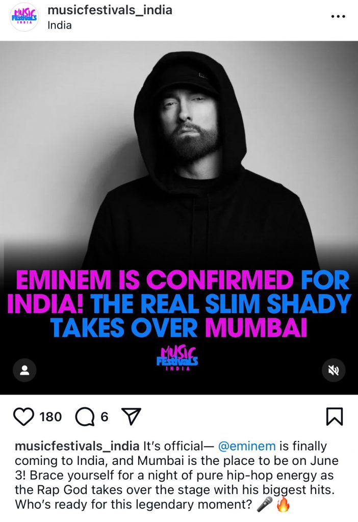 Eminem要来亚洲了，存好钱