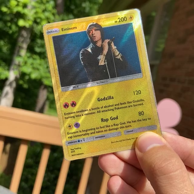 Eminem Pokemon卡