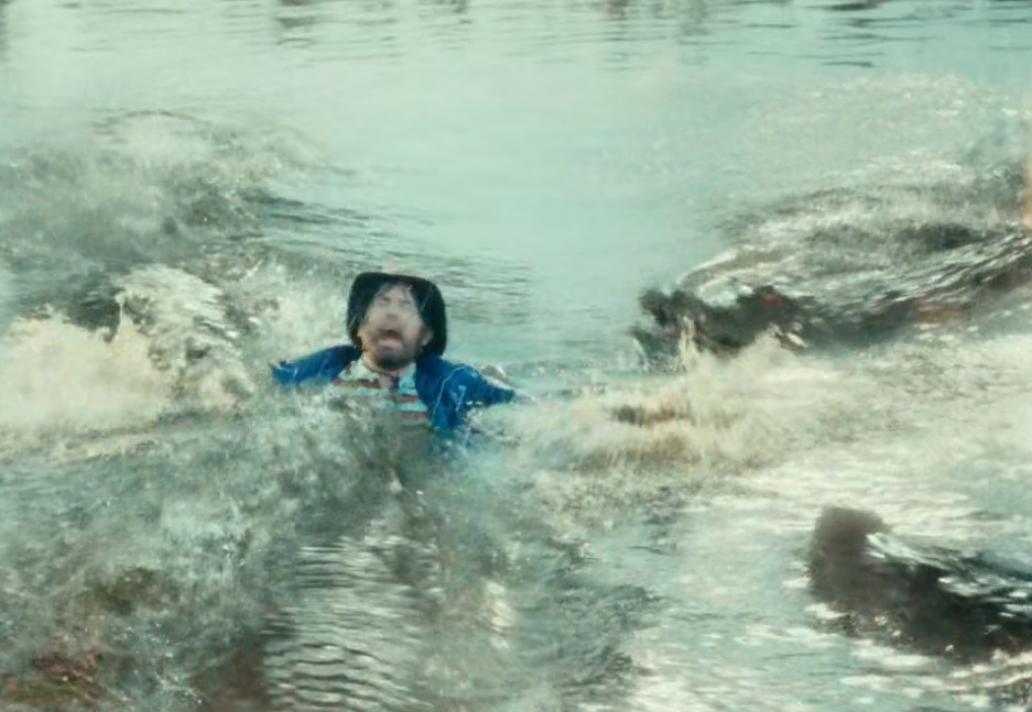 Eminem最新电影，阿姆被扔到鳄鱼池里了.. (视频)