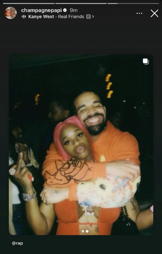 Drake使用了Ye的音乐