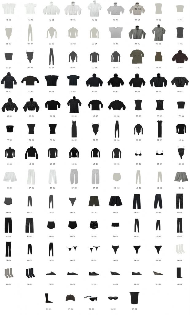 Ye Yeezy商品网站重新上线