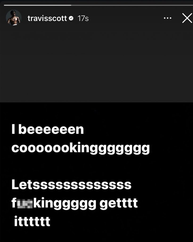 在登陆海南前,Travis Scott新歌准备中 在登陆海南前,Travis Scott新歌准备中