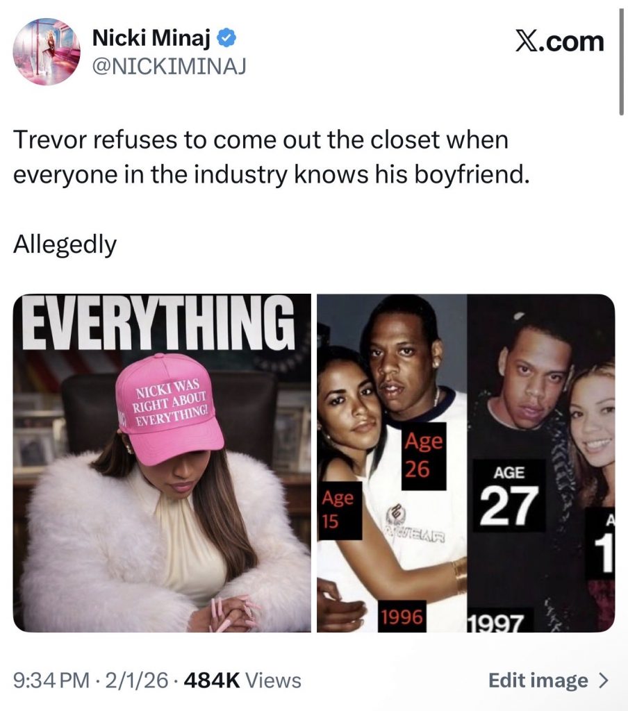 铁娘子Nicki Minaj火力全开,撕开娱乐圈黑幕:“你们搞献祭小孩,该我来讲讲了” 铁娘子Nicki Minaj火力全开,撕开娱乐圈黑幕:“你们搞献祭小孩,该我来讲讲了”