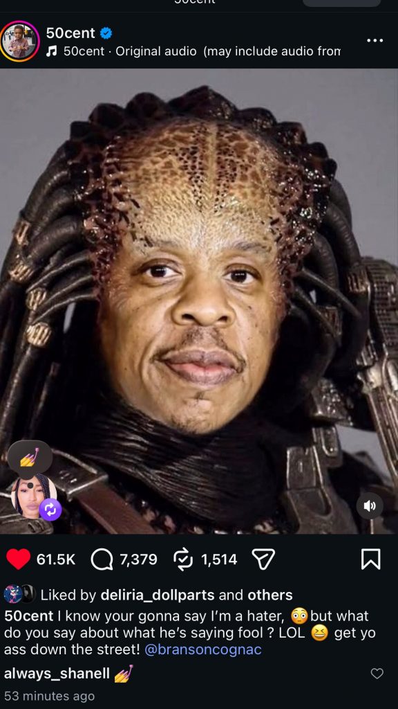 50 Cent加入Nicki Minaj Diss Jay Z