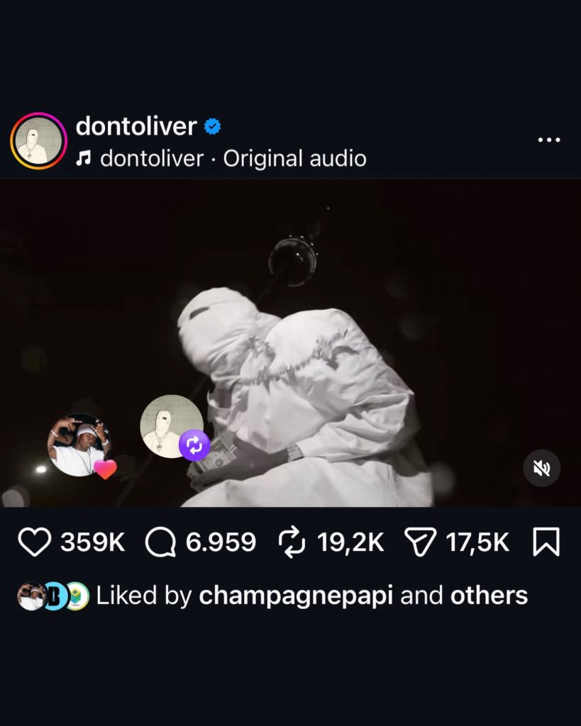 Drake点赞Don Toliver Drake点赞Don Toliver