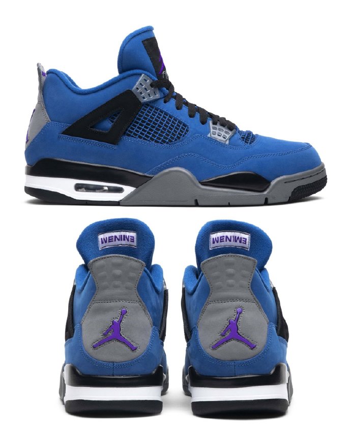 Eminem紫标Air Jordan 4“Encore”球鞋终于定档上市