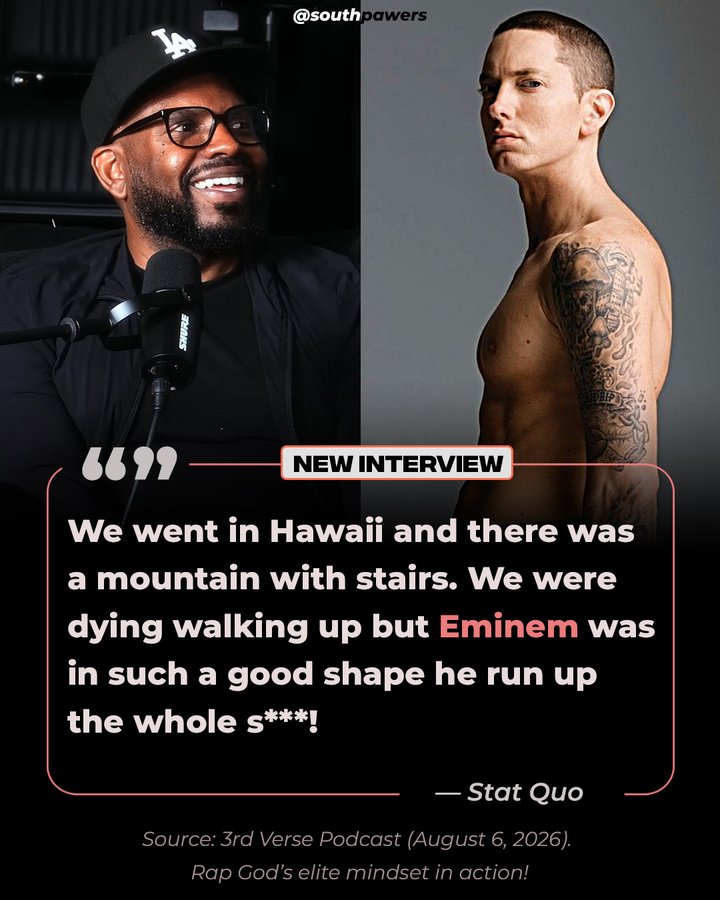 Eminem的身体有多好